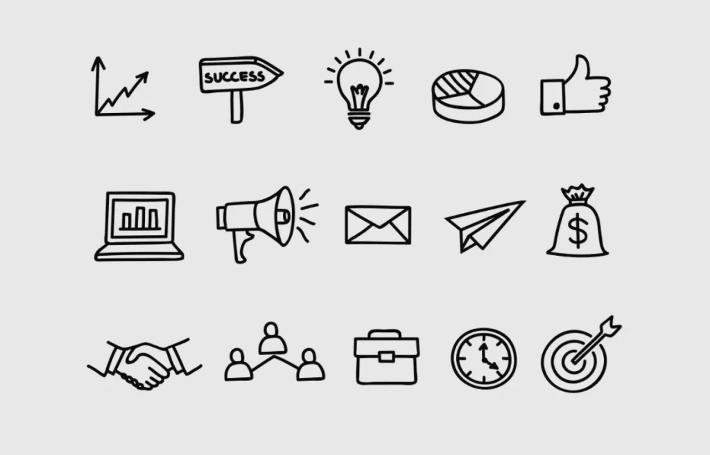 doodles in your graphic designs