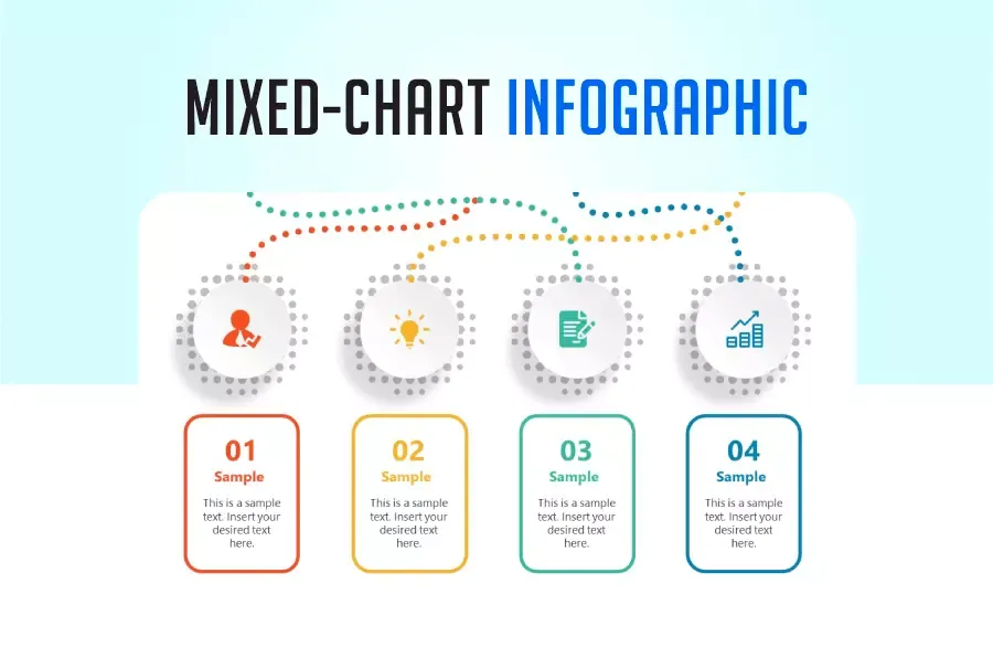 Mixed Chart Infographic