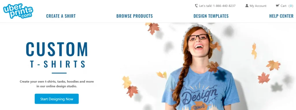 uber prints custom t-shirts designing