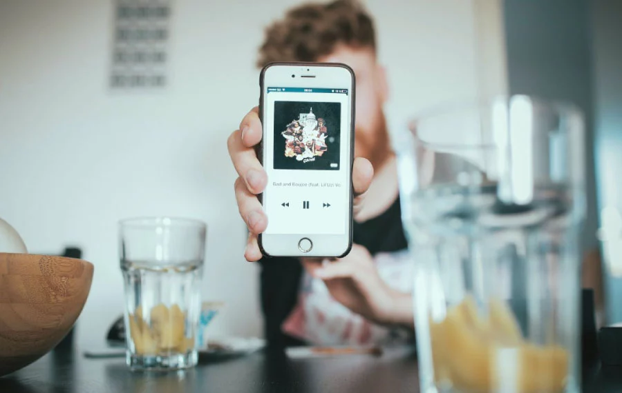 work with graphic designer show them instead of telling