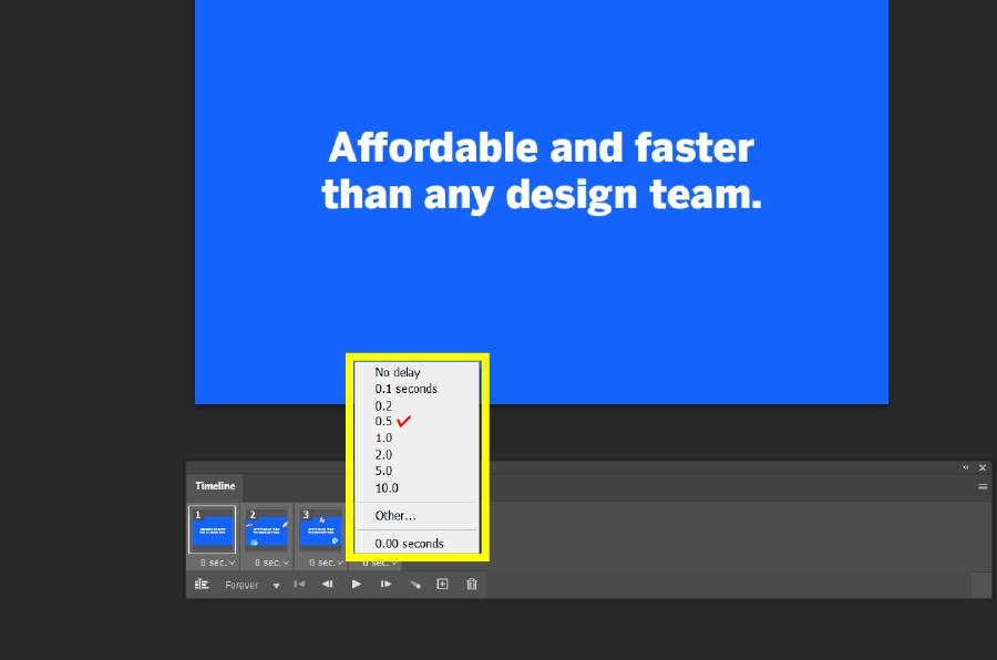 how to make a gif with photoshop 