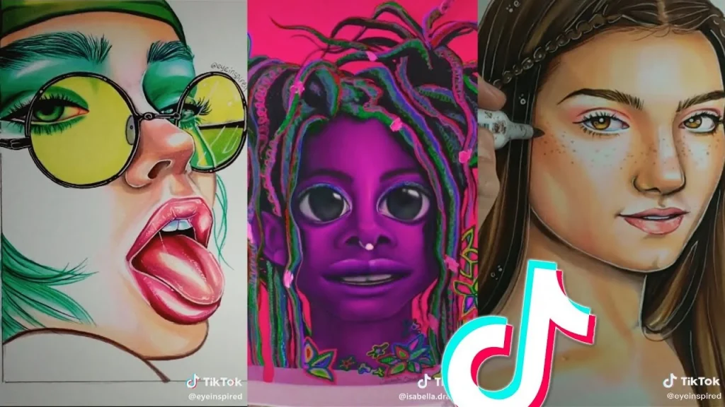 tiktok background design 