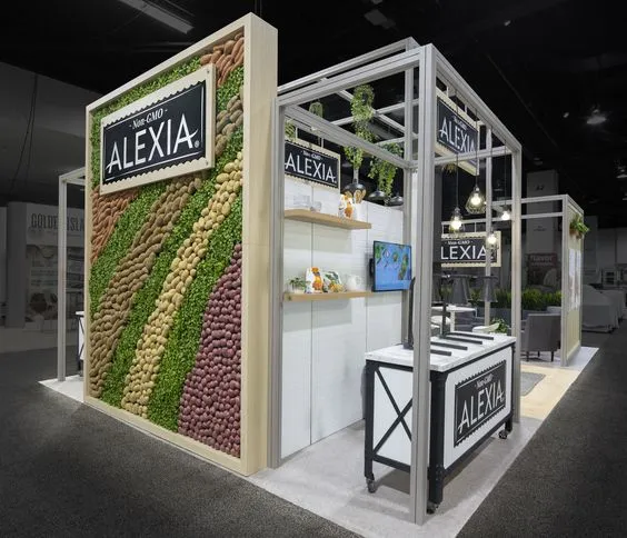 Living wall trade show design