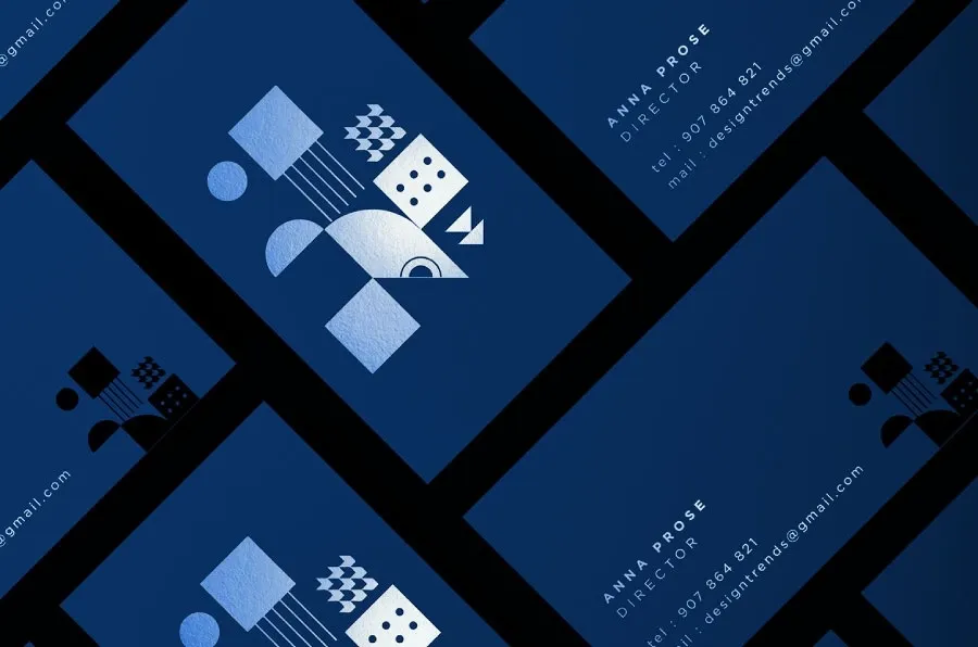 business cards google play account clients password