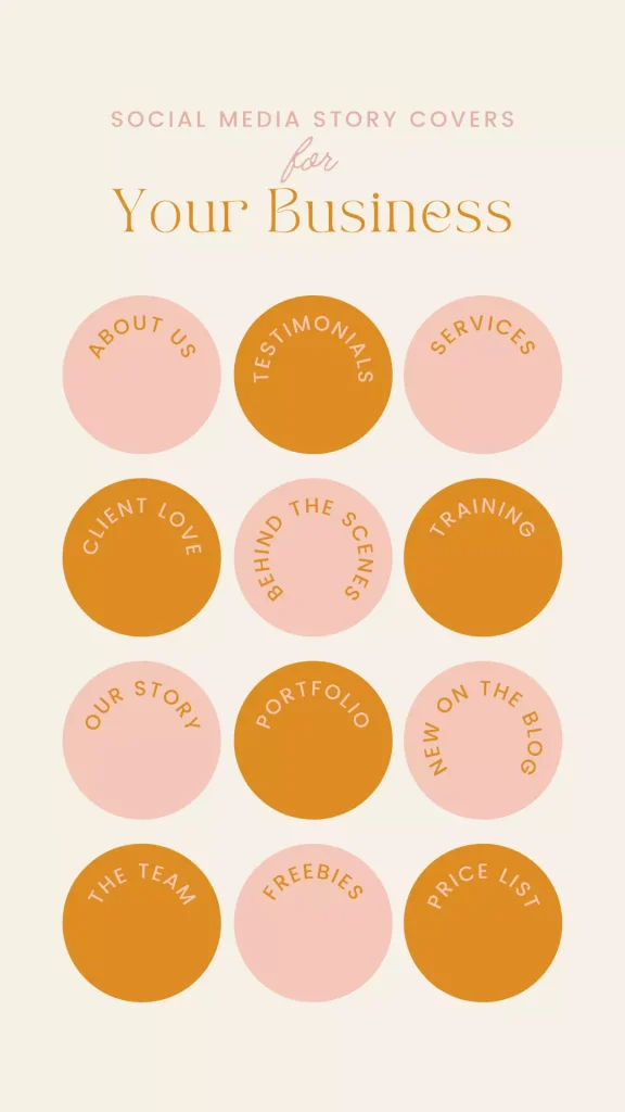 instagram story icons 