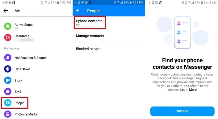 how to find people in your contacts on instagram 