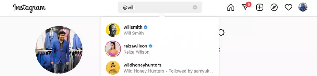 how to find people from your contacts on instagram 