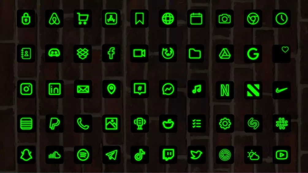 light brown app icons aesthetic 