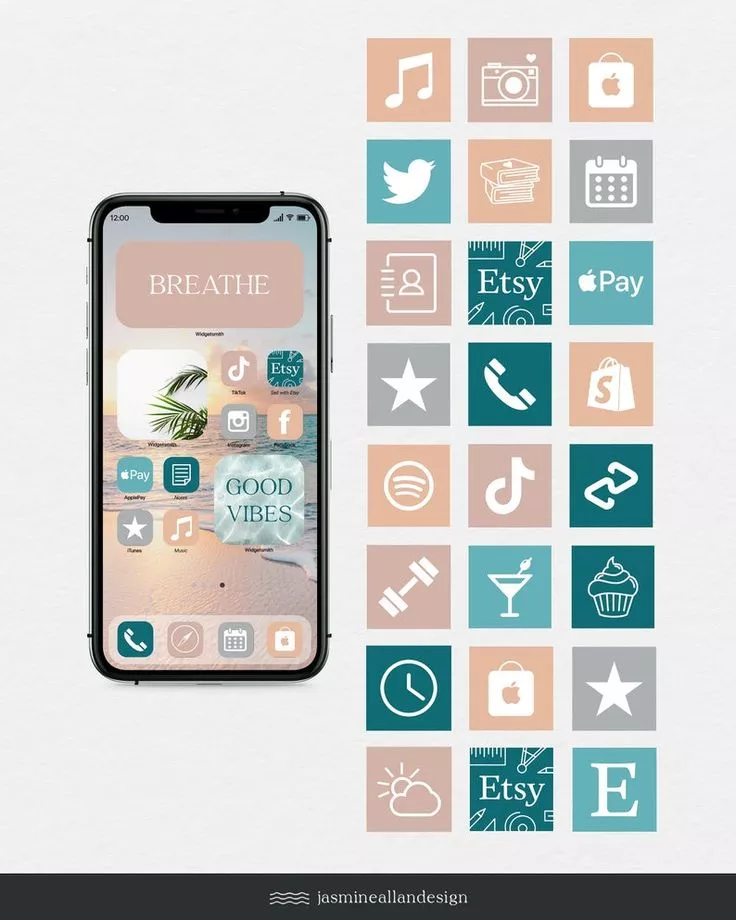 cute aesthetic app icons 