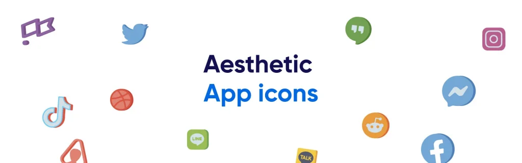 aesthetic app icons