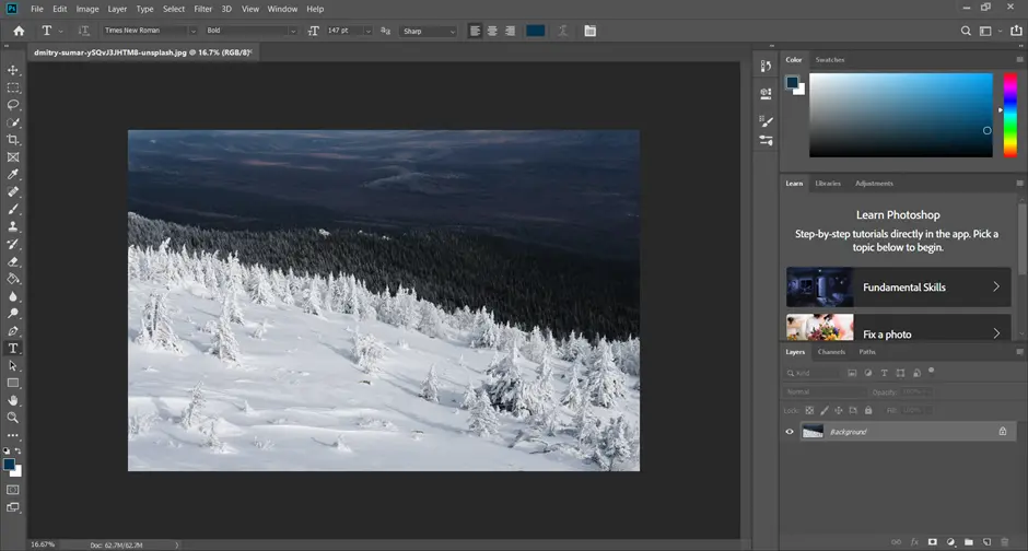 how to resize and image in photoshop 