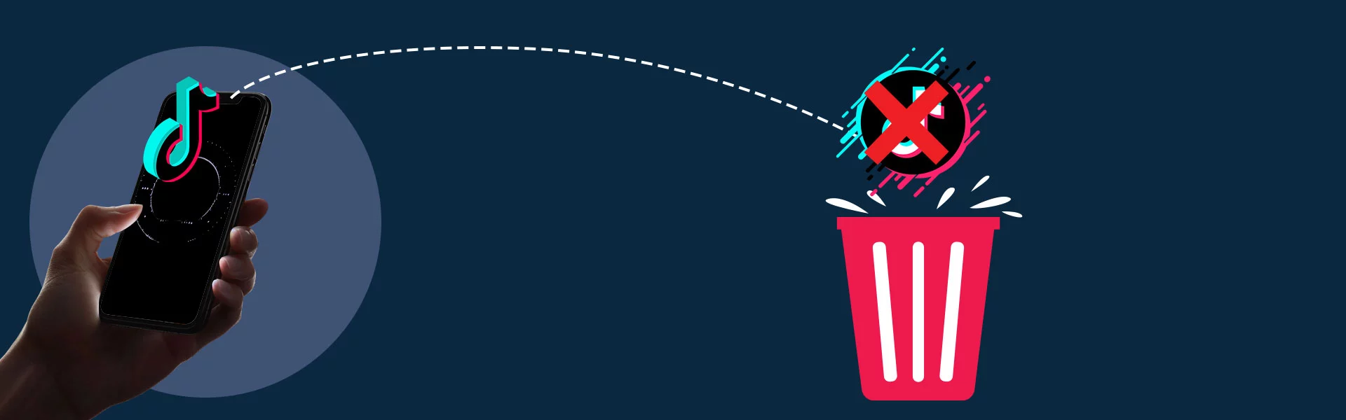 How to delete tiktok account