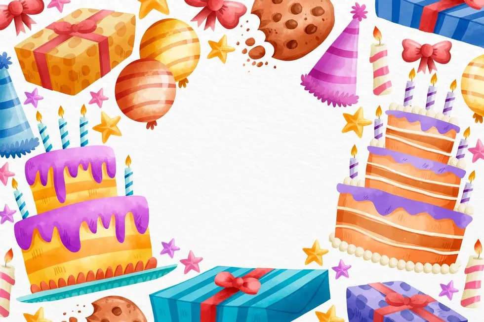 zoom happy birthday background 
