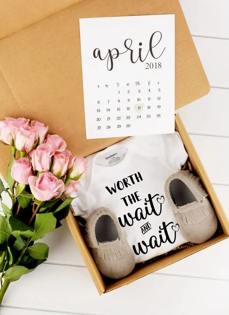 surprise pregnancy announcement