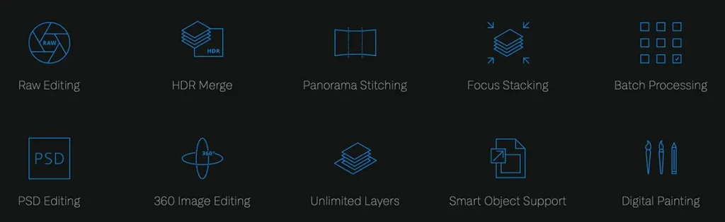affinity photo vs photoshop cc