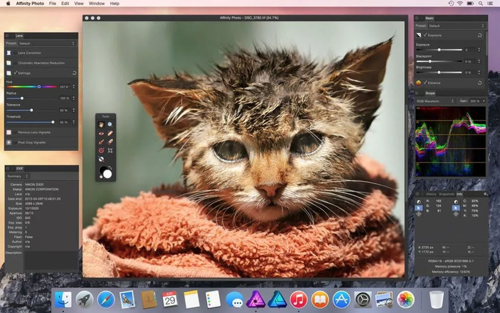 affinity photo vs adobe photoshop