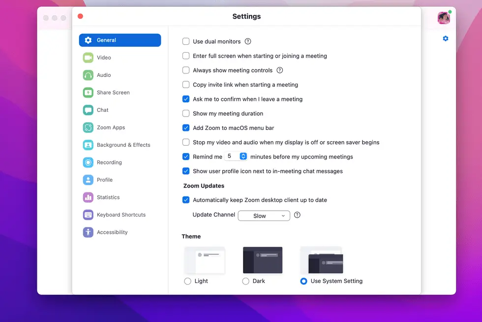  how to blur the background in zoom