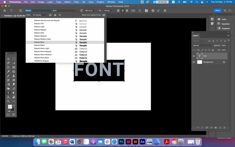  how to add custom fonts to adobe photoshop