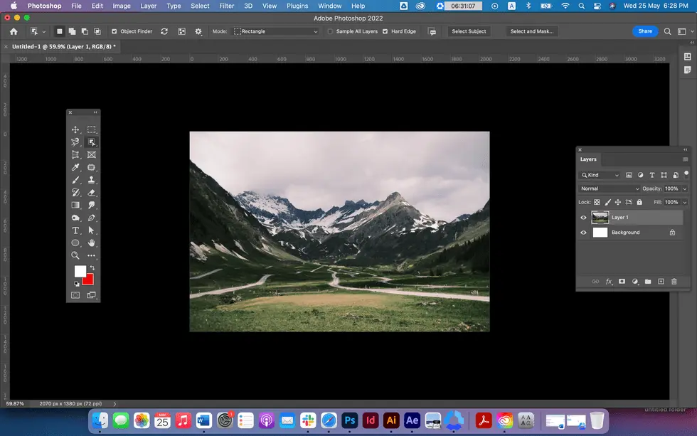  how to rotate an image in photoshop without rotating the canvas
