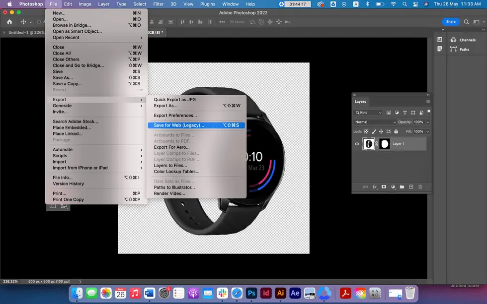  how to make background transparent in photoshop cc