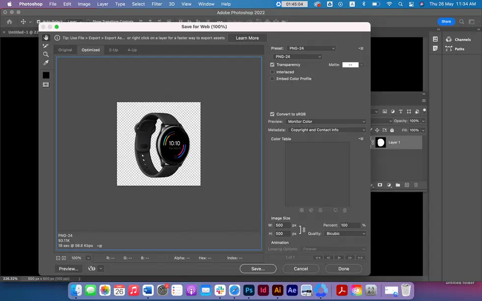  how to make the background of an image transparent in photoshop