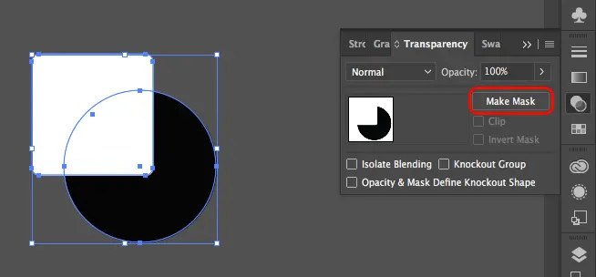 how to crop an object in illustrator
