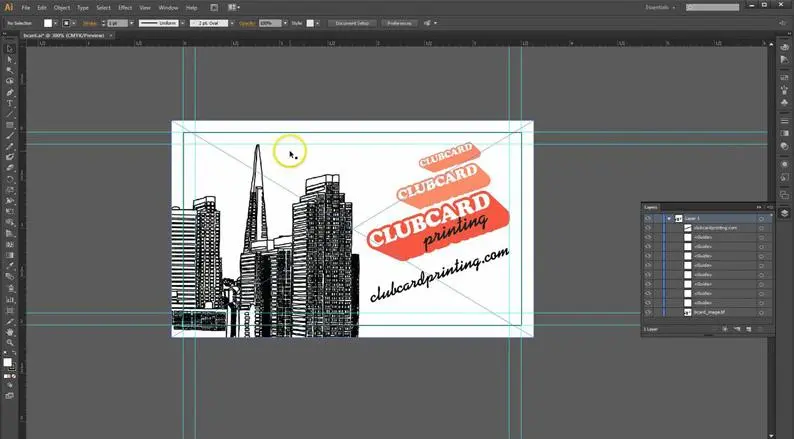 how to crop photos in illustrator