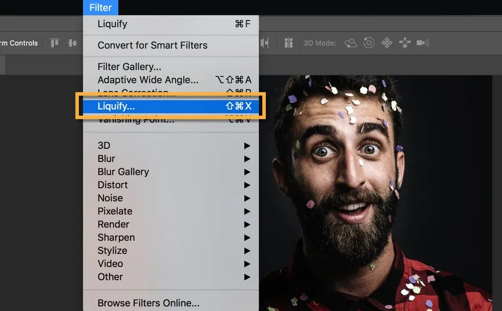 how to manually resize a layer in photoshop