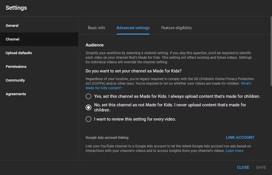  how to turn comments off on youtube