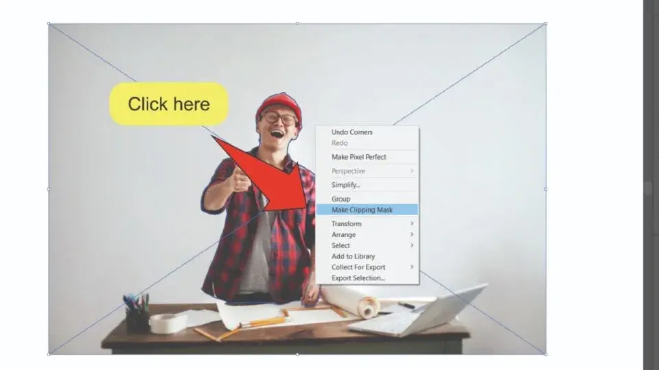  how to remove image background in illustrator