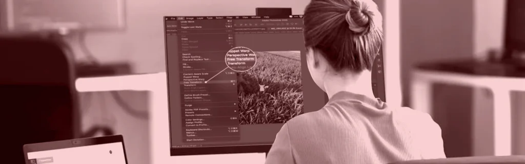 how to resize a layer in photoshop