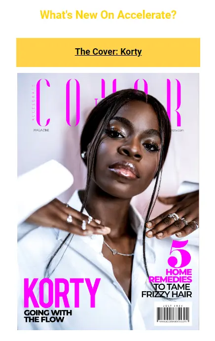  entertainment newsletter example