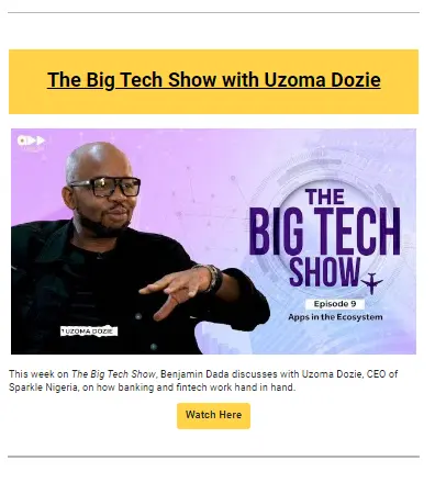  technology and product newsletter examples