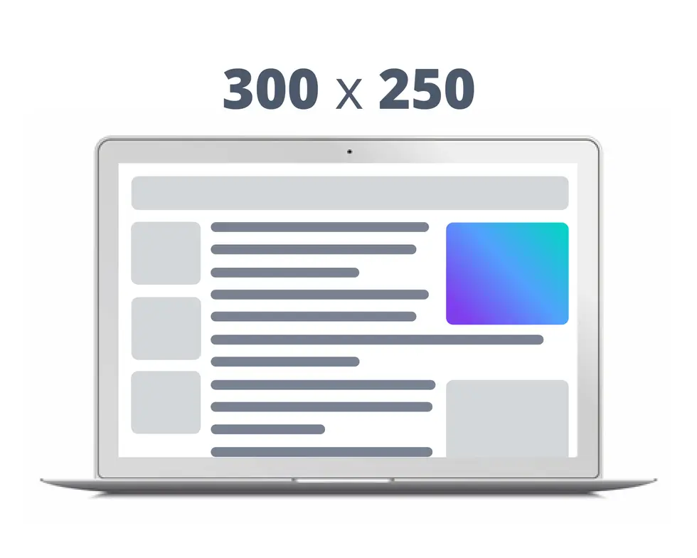 average web banner size