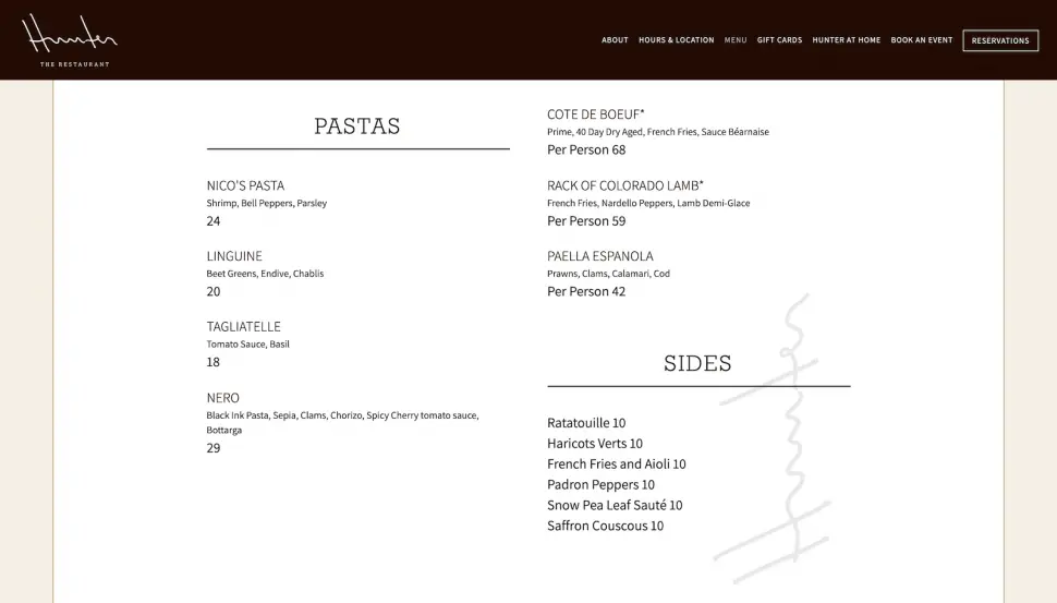 creative menu design ideas