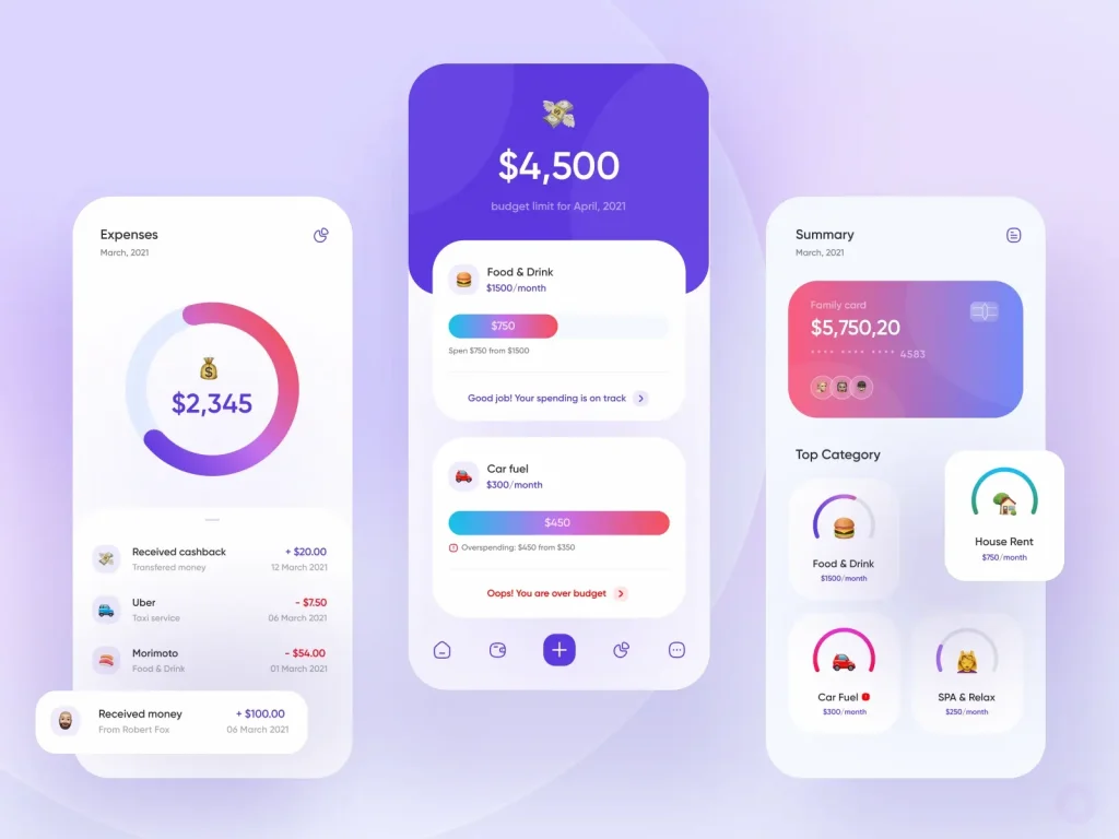 UI Design Ideas | App UI Design Ideas | Web UI Design Ideas