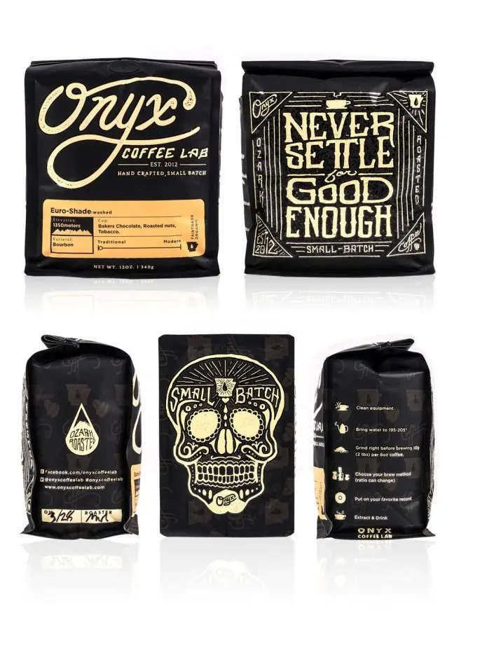  coffee packaging box design