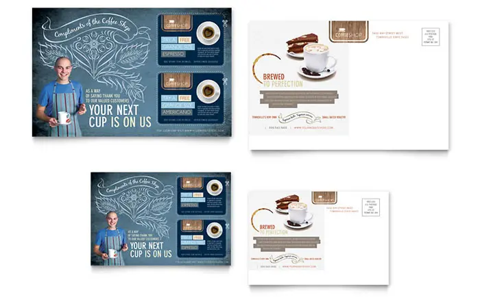  marketing postcard design ideas