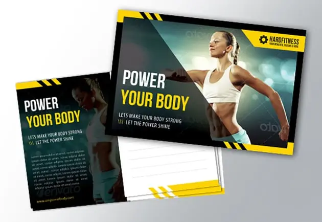  postcard back design ideas