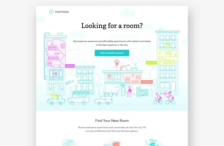  landing page design best