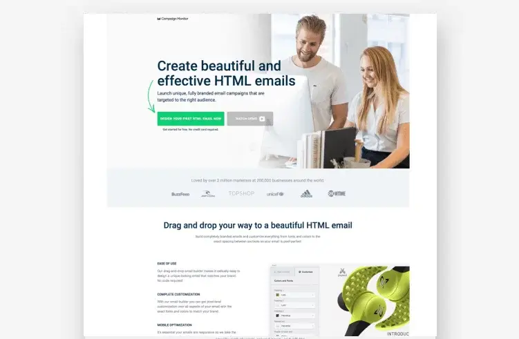  best practice landing page design