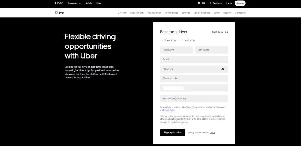 best landing page design minimalist