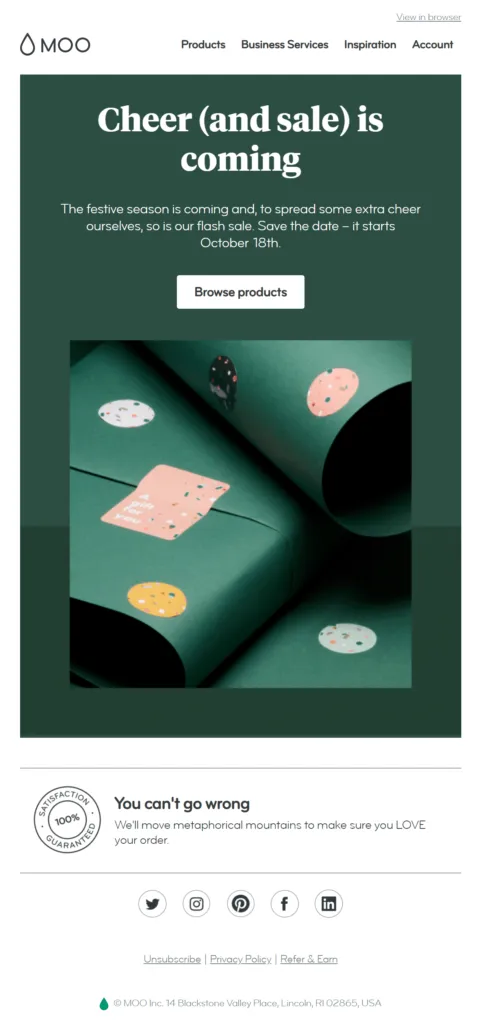  email newsletter design size