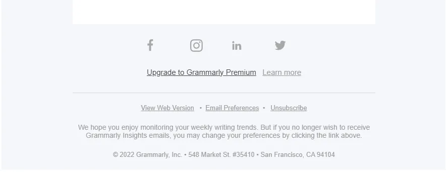  minimalist email newsletter design