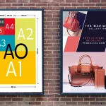 standard poster size