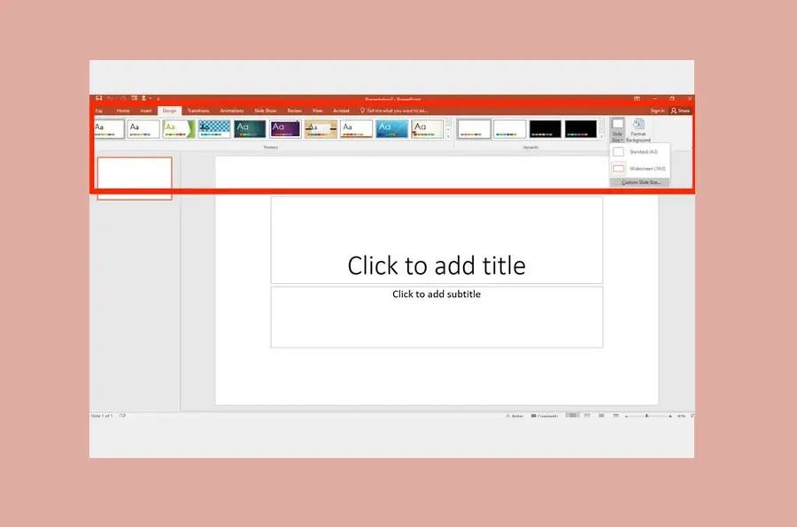  how to get design ideas on powerpoint