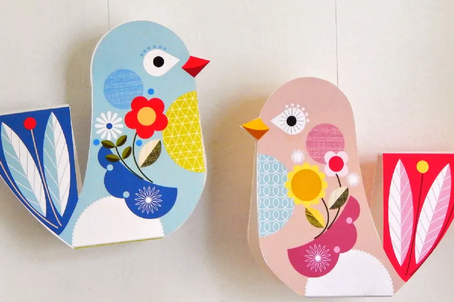  dreamy paper birds