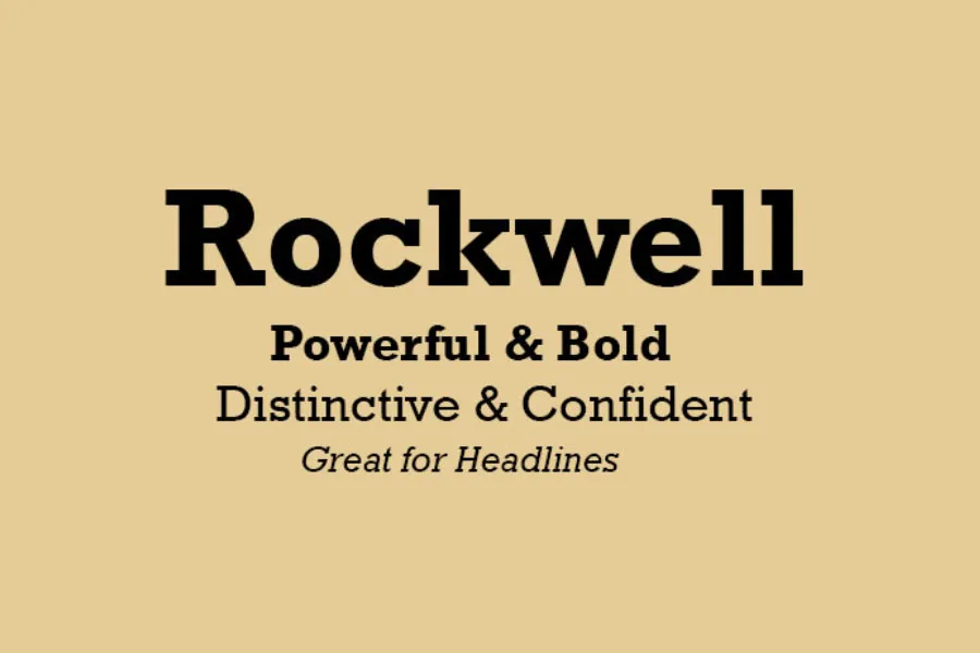 best font for corporate business cards