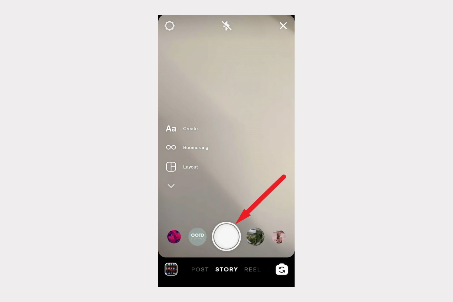  how to change color background on instagram story