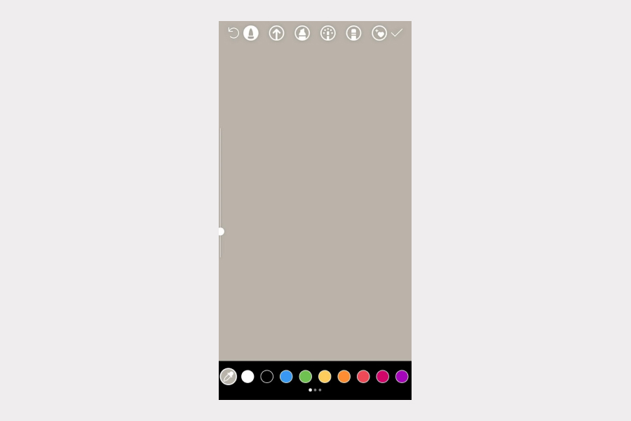  how to change background color on instagram story with photo